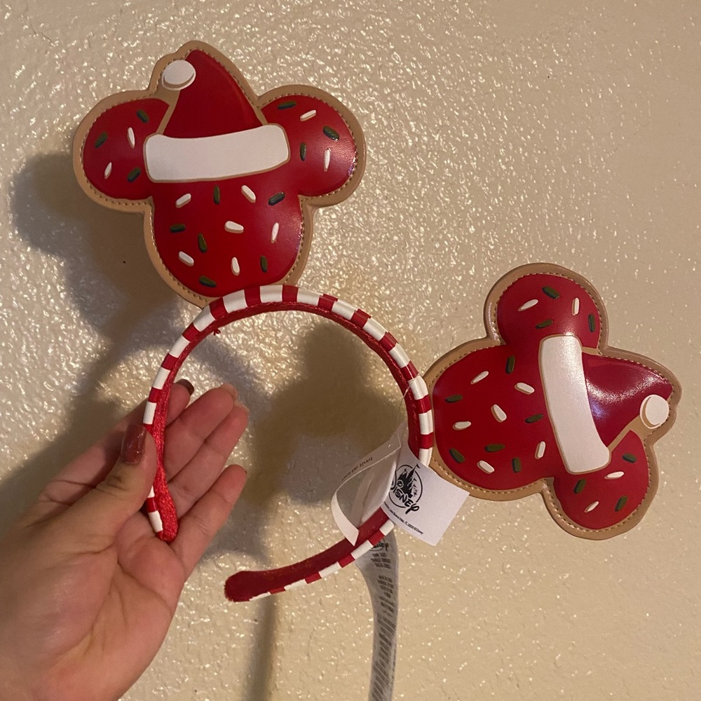 Disney Park Christmas Cookie Ears